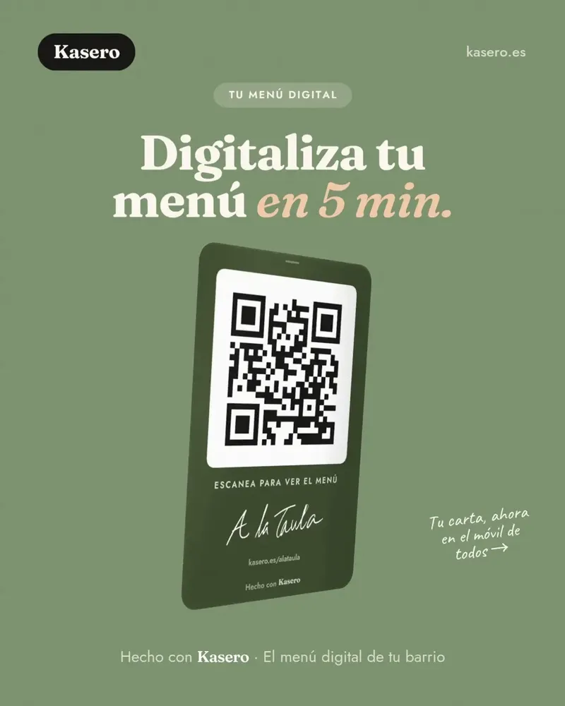 digitaliza tu menu en 5min_kasero